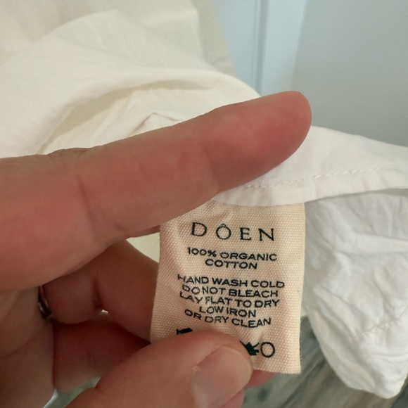 Doen Quinn Dress / Salt (White) - Picture 6 of 8